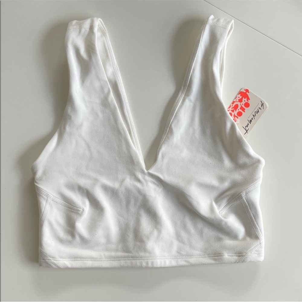 FP Movement by Free People White Sports Bra